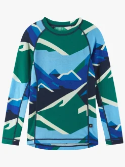 Reima Undertøj|Uldtøj*Taitoa Skiundertøj, Navy