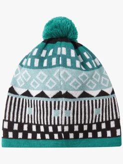 Reima Tilbehør|Vintertøj*Tipla Hue, Green Lake Grøn/Hvid/Sort