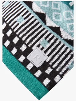 Reima Tilbehør|Vintertøj*Tipla Hue, Green Lake Grøn/Hvid/Sort