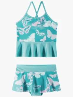 Reima Uv & Strand*Uivelo Bikini, Turkis Blå/Hvid