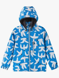 Reima Overtøj*Vantti Softshelljakke, Cool Blue Blå/Hvid