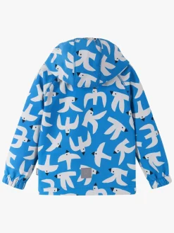 Reima Overtøj*Vantti Softshelljakke, Cool Blue Blå/Hvid