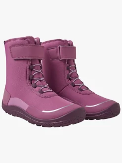 Reima Barfodssko*tec Barefoot Jr Talvella Vinterstøvler, Red Violet Lilla