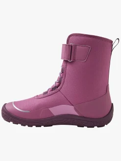 Reima Barfodssko*tec Barefoot Jr Talvella Vinterstøvler, Red Violet Lilla