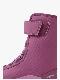 Reima Barfodssko*tec Barefoot Jr Talvella Vinterstøvler, Red Violet Lilla