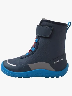 Børn Reima Barfodssko></noscript>tec Barefoot Talvella Vinterstøvler, Navy