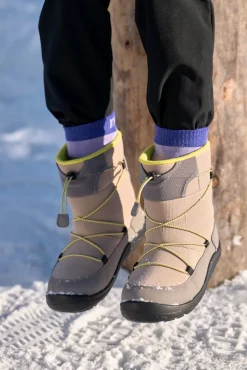 Børn Reima Støvler & Vinterstøvler>tec Ensilumi Barefoot Jr Vinterstøvler, Earthy