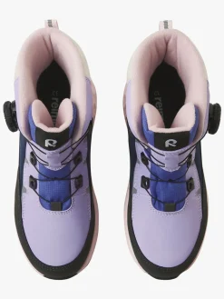 Børn Reima Støvler & Vinterstøvler>tec Hallava Quicklock Vinterstøvler, Blooming Lilac