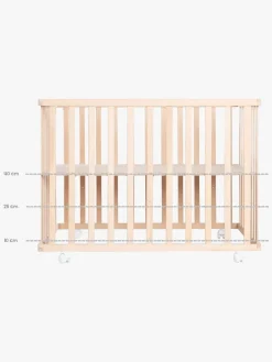 Roba Sikkerhed*Kravlegård med Hjul & Sengehest, Jumbotwins Wood