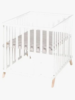 Roba Sikkerhed*Lil Planet Kravlegård På Fod, White & Grey Hvid/Grå