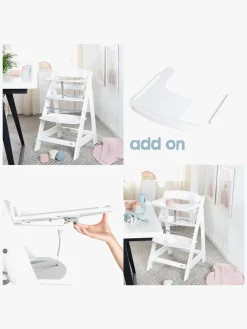 Roba Sit Up Flex Grow-Along Højstol, White