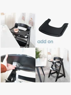 Roba Højstole & Tilbehør></noscript>Sit Up Flex Grow-Along Højstol, Black