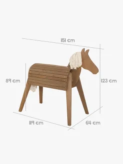 Roba Udeleg*Udendørslegehest 123 cm, Brun