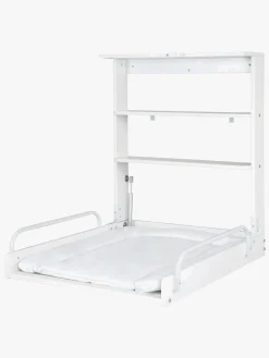 Roba Pusleborde*Væghængt Puslebord & Puslepude, White Hvid