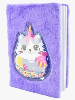 Robetoy Kreativt Legetøj*Notesbog Fluffy Cat A5 Lilla