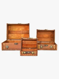 Børn Robetoy Skattekister Sæt i Træ 3-i-1 22 cm