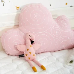 Roommate Dukker & Bamser*Dukke Flamingo, Pink Lyserød