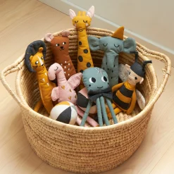 Roommate Dukker & Bamser*Dukke Flamingo, Pink Lyserød