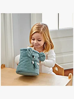 Børn Roommate Opbevaring>Mini Opbevaringskurv Elefant, Blå