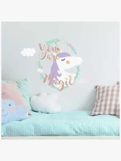 Børn RoomMates Wallstickers Enhjørning