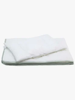 RttStart Børnesenge & Tilbehør*Rätt Start Dyne og Hovedpude Vogn 70x80 Varmegrad 2 Hvid