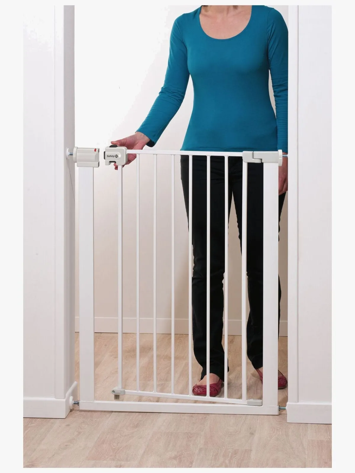 Safety1st Sikkerhed*Easy Close Extra Tall Sikkerhedsgitter, White