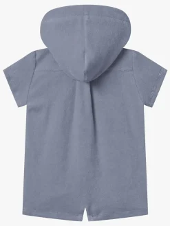 Saltabad Heldragter*Charlie Frotté Jumpsuit, Grey Grå