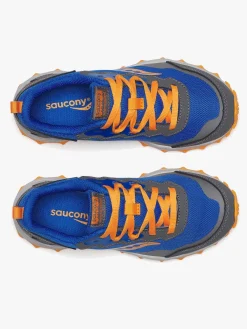 Børn Saucony Sneakers></noscript>Peregrine Kids Shield Træningssko, Blue/