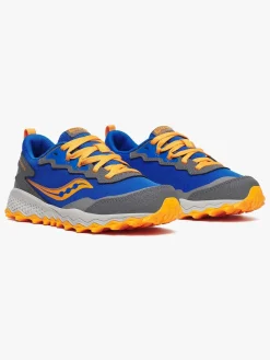 Børn Saucony Sneakers></noscript>Peregrine Kids Shield Træningssko, Blue/