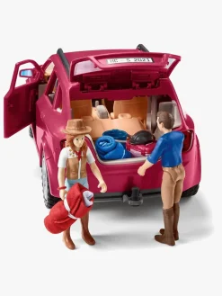 Schleich Legetøjsfigurer>42535 Eventyr m. bil og hestetrailer