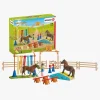 Schleich Legetøjsfigurer*Legesæt Ponyagilitytræning