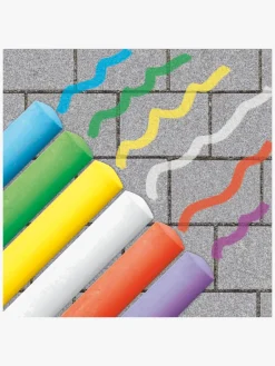 SES Kreativt Legetøj*Creative Gadekridt 6-pak