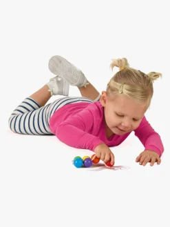 SES Legetøj Til Børn På 0-10 År|Kreativt Legetøj*Min Første Farvetråd Kreasæt