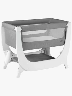Børn Shnuggle Air Bedside Crib, Dove Grey