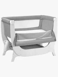 Børn Shnuggle Air Bedside Crib, Dove Grey
