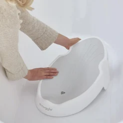 Shnuggle Badeværelset*Badestøtte Newborn, White/Grey Hvid/Grå
