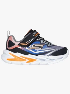 Skechers Sneakers*Flex-Glow Ultra Kids  Blinkende Sneakers, Sort