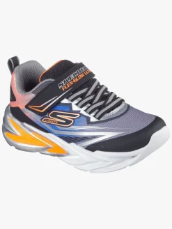 Skechers Sneakers*Flex-Glow Ultra Kids  Blinkende Sneakers, Sort