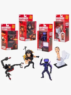 SKIBIDI TOILET Legetøjsfigurer>Figurer Deluxe 15 cm, Blandet