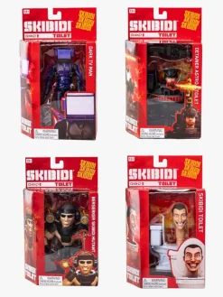 SKIBIDI TOILET Legetøjsfigurer>Figurer Deluxe 15 cm, Blandet