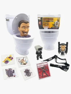 SKIBIDI TOILET Mystery Surprise Toilet Legesæt