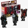 SKIBIDI TOILET Legetøjsfigurer*Titan Collection Figursæt Series 1, 3-pak