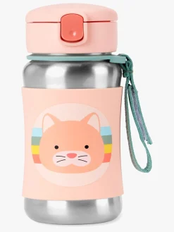 SkipHop Spisetid*Skip Hop Zoo Drikkedunk Kat, Lyserød Lyserød