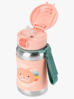 SkipHop Spisetid*Skip Hop Zoo Drikkedunk Kat, Lyserød Lyserød