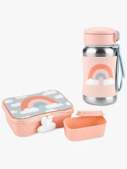 SkipHop Skip Hop Spark Style Madkasse og Flaske Regnbue