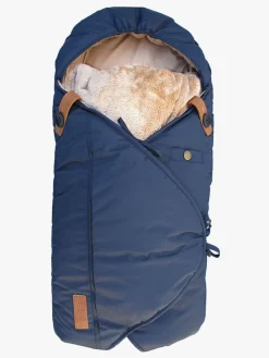 Sleepbag Køreposer>Mini Vinterkørepose, Midnight Petrol/Brown