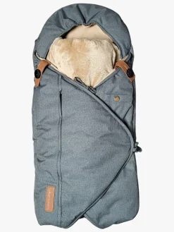 Sleepbag Køreposer*Mini Vinterkørepose, Grey Mélange/Brown Grå