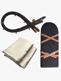 Sleepbag Køreposer>Tilbehørspakke, Midnight Petrol/Brown