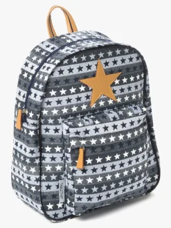 Børn Smallstuff Rygsæk Star Large, Blue Multi