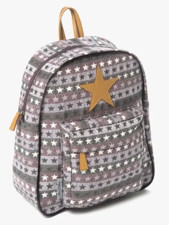 Børn Smallstuff Rygsæk Star Large, Rose Multi